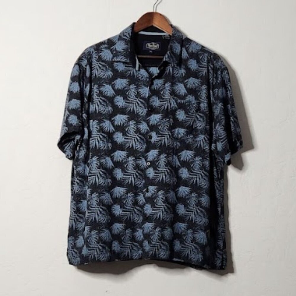 Nat Nast Men's Short Sleeve Button-Down Shirt Size XL